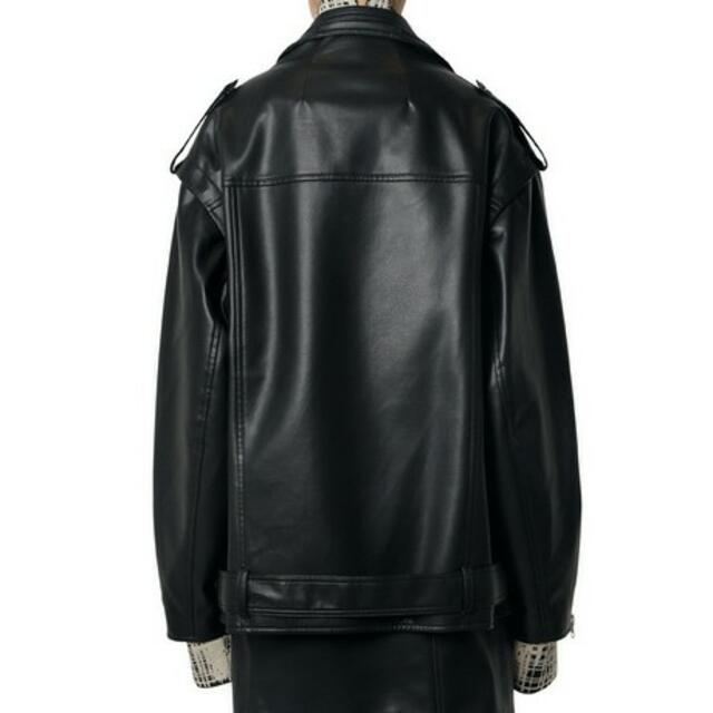 LE CIEL BLEUFaux Leather Biker Jacket LE CIEL BLEUFaux Leather Biker Jacket
