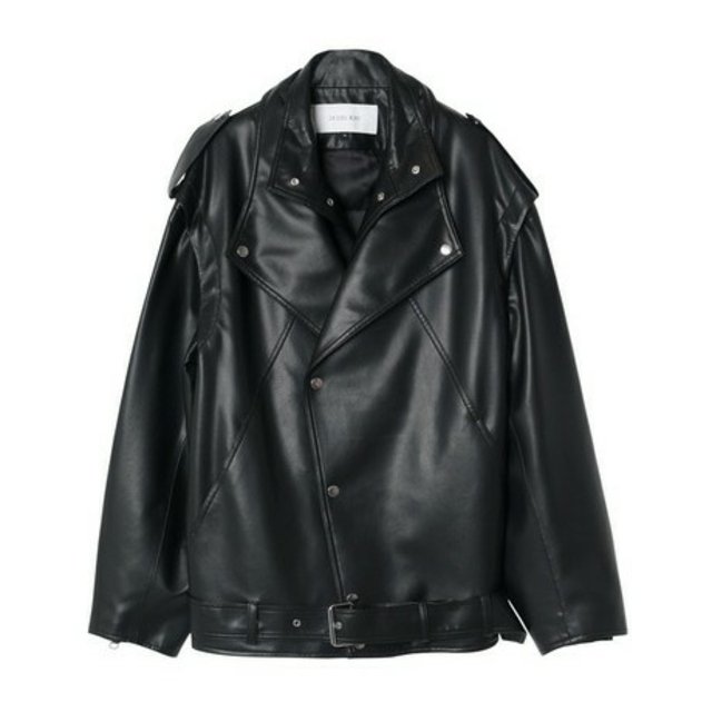 LE CIEL BLEUFaux Leather Biker Jacket LE CIEL BLEUFaux Leather Biker Jacket