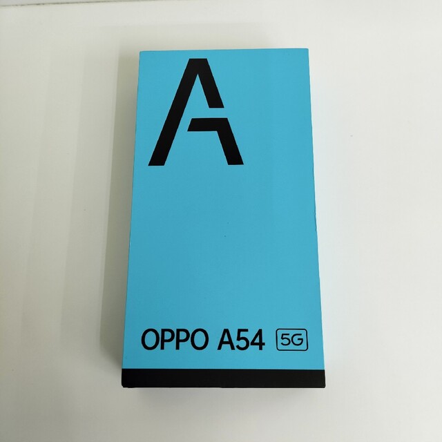超美品　OPPO A54 5G　SIMフリー シルバーブラックスマートフォン本体