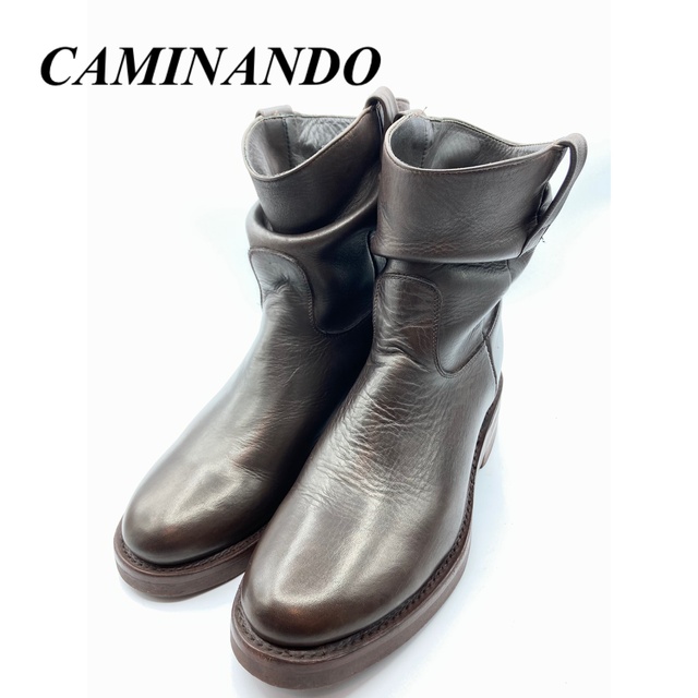 CAMINANDO(カミナンド)のCAMINANDOナノユニバース別注 ペコスブーツ WRINKLE PECOS メンズの靴/シューズ(ブーツ)の商品写真