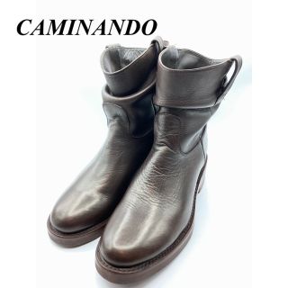 CAMINANDOナノユニバース別注 ペコスブーツ WRINKLE PECOS