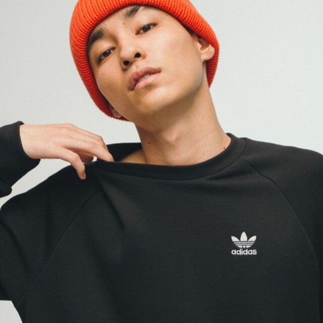 adidas(アディダス)のadidas アディダス  パーカー スウェット トレーナー  XS ブラック メンズのトップス(スウェット)の商品写真