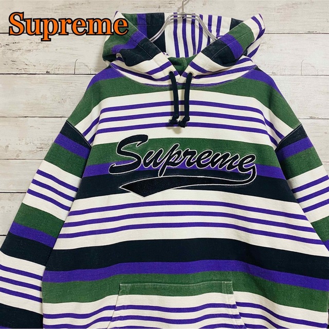 supremeパーカー【赤】希少　おしゃれ