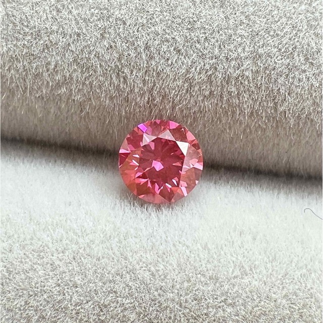 【受注生産品】 ラボグロウンダイヤ 0.27ct FVPuP VVS2 ピンクダイヤ ルース その他 【受注生産品】 ラボグロウンダイヤ 0.27ct FVPuP VVS2 ピンクダイヤ ルース その他