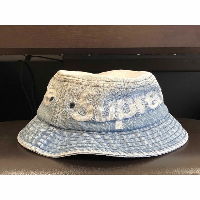 Supreme(シュプリーム)のSupreme Fade Jacquard Denim Crusher  S/M メンズの帽子(ハット)の商品写真
