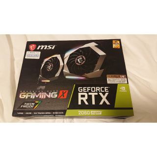 MSI 〔中古〕GeForce RTX 2060 SUPER GAMING X(PCパーツ)