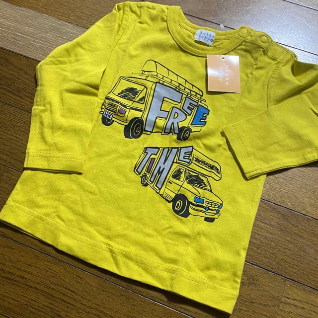 hakka kids(ハッカキッズ)の新品　ハッカキッズ　90 ロンT キッズ/ベビー/マタニティのキッズ服男の子用(90cm~)(Tシャツ/カットソー)の商品写真