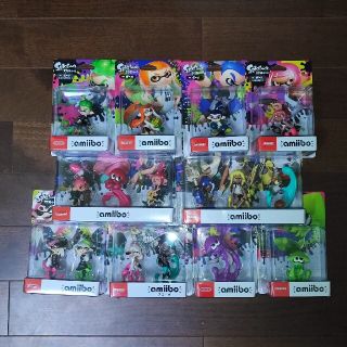 ニンテンドースイッチ(Nintendo Switch)のスプラトゥーン　amiibo　１６点セット(ゲームキャラクター)