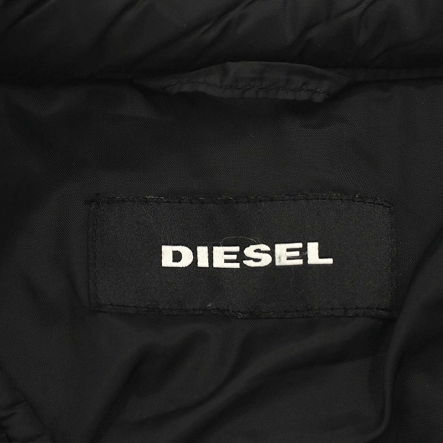 DIESEL(ディーゼル)のディーゼル DIESEL ブルゾン 中綿 ジャケット ナイロン M 黒 メンズのジャケット/アウター(ブルゾン)の商品写真