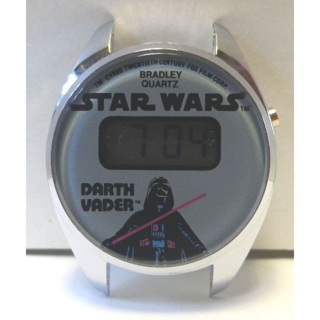 【国内即発送】 80'BRADLEYデジタル STAR WARS ダースベイダーWatch未使用 時計 その他