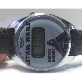 80’BRADLEYデジタル　STAR WARS ダースベイダーWatch未使用(腕時計(デジタル))