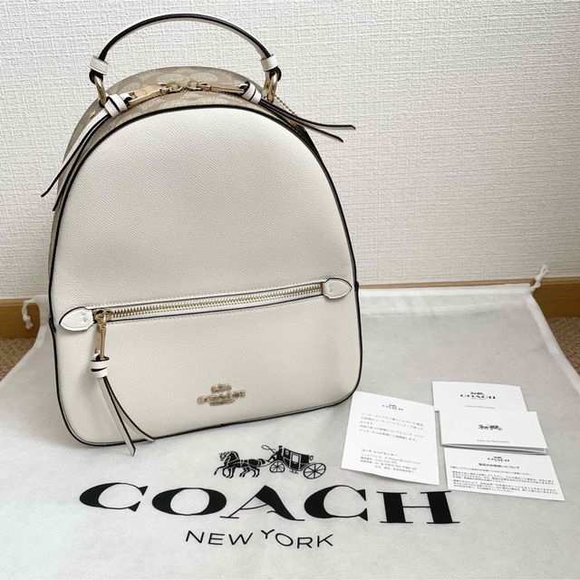 COACH コーチ リュック バッグ ホワイト カーキ - licu.org
