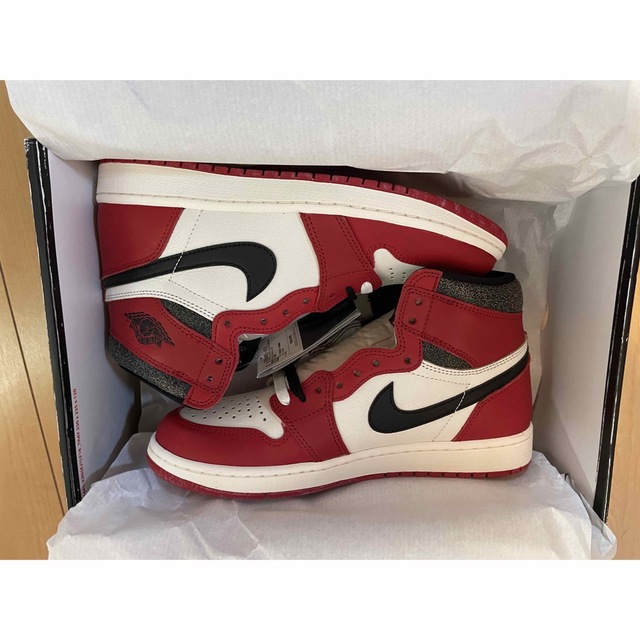 スニーカーNIKE AIR JORDAN1 シカゴ Chicagoエアジョーダン 26.5