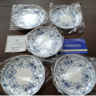 NARUMI - ナルミ　ミラノシリーズ　銘々皿　5枚セット