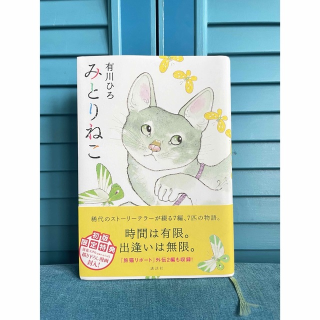 講談社(コウダンシャ)の未使用✨みとりねこ✨有川ひろ エンタメ/ホビーの本(文学/小説)の商品写真