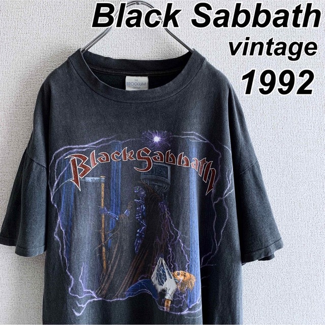 極希少品 90s ブラックサバス 1992年製 ツアー バンドTシャツ ...