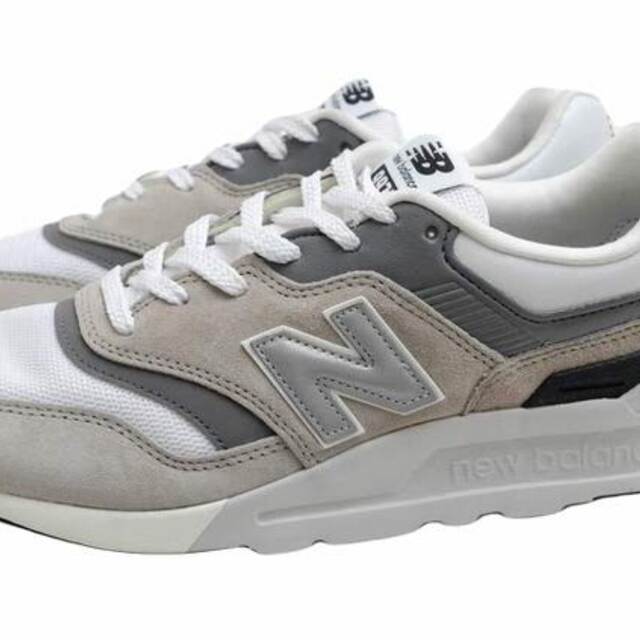 ニューバランス／NEW BALANCE シューズ スニーカー 靴 ローカット メンズ 男性 男性用レザー 革 本革 グレー 灰色  M990BM5