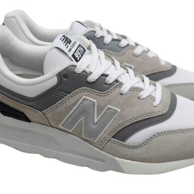 ニューバランス／NEW BALANCE シューズ スニーカー 靴 ローカット メンズ 男性 男性用レザー 革 本革 グレー 灰色  M990BM5