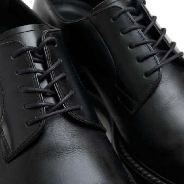 ダブルエイチ／WH シューズ ビジネスシューズ 靴 ビジネス メンズ 男性 男性用レザー 革 本革 ブラック 黒  WHS-0011 ダービーシューズ プレーントゥ Vibramソール 5