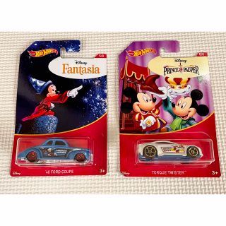 ディズニー(Disney)の【レア】Hot Wheel ホットホイール ディズニー コラボ　レトロデザイン(ミニカー)