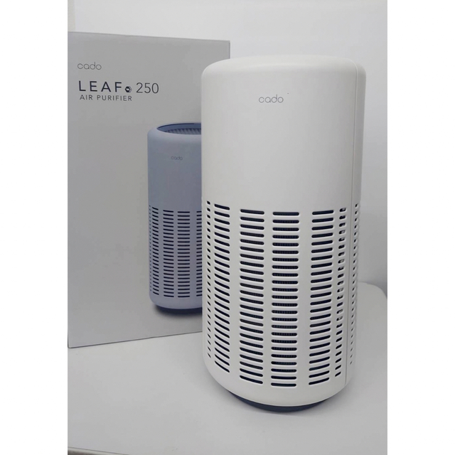 エクルベージュ 【新品未開封】cado カドー 空気清浄機 LEAF250