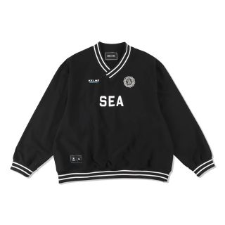 ウィンダンシー(WIND AND SEA)のKELME×WIND AND SEA  NYLON PULLOVER L 新品(ナイロンジャケット)