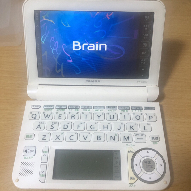 SHARP(シャープ)のシャープ　電子辞書PW-G4200 エンタメ/ホビーの本(語学/参考書)の商品写真