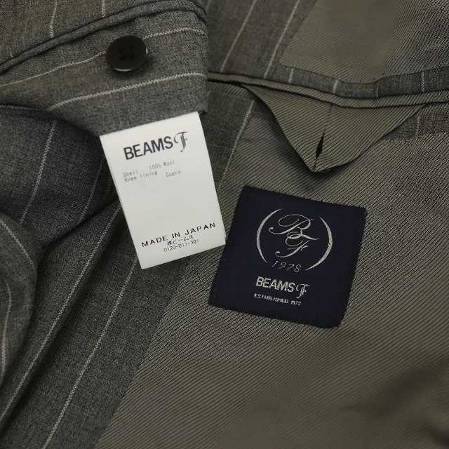 BEAMS F(ビームスエフ)のビームスエフ 21 micron テーラードジャケット テーパードパンツ S メンズのスーツ(スーツジャケット)の商品写真