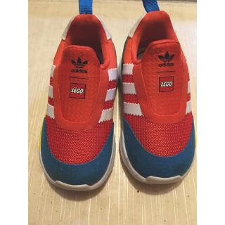 アディダス(adidas)のadidas LEGO オレンジ 12cm(スニーカー)