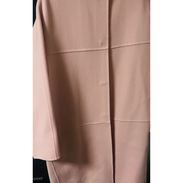 Drawer(ドゥロワー)のドゥロワー　ピンクのコート レディースのジャケット/アウター(ロングコート)の商品写真