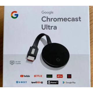 グーグル(Google)のGoogle Chromecast Ultra （クロームキャスト ウルトラ）(その他)