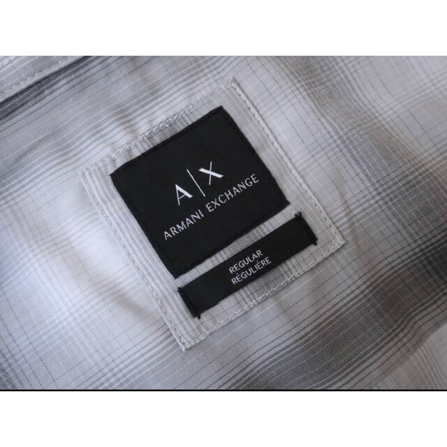 ARMANI EXCHANGE(アルマーニエクスチェンジ)の『ARMANI』 / アルマーニ チェック グラデーション シャツ M 新品 メンズのトップス(シャツ)の商品写真