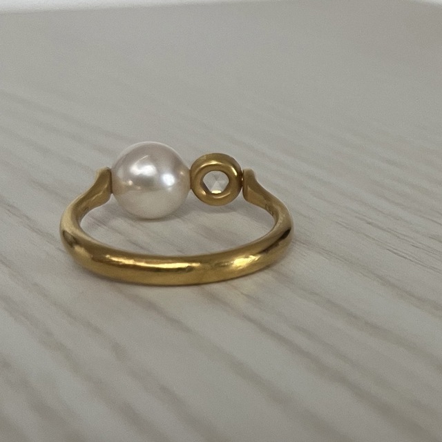 TASAKI(タサキ)のtasaki マリーエレーヌドゥタイヤックMHT カリストリング パール ダイヤ レディースのアクセサリー(リング(指輪))の商品写真