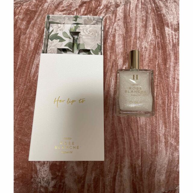 Her lip to(ハーリップトゥ)のPerfume Oil - ROSE BLANCHE - ♥Her lip to コスメ/美容の香水(香水(女性用))の商品写真