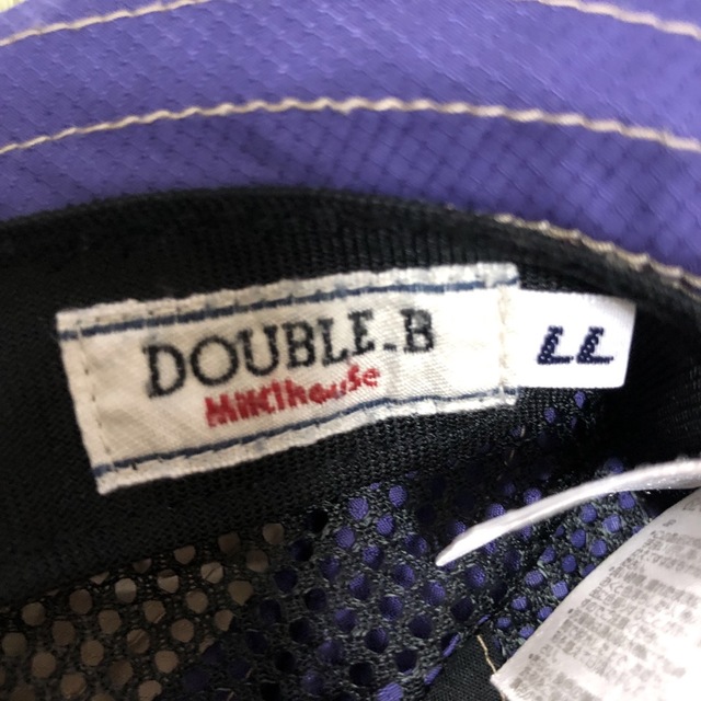 DOUBLE.B(ダブルビー)のDOUBLE.B キッズ　帽子　サファリハット キッズ/ベビー/マタニティのこども用ファッション小物(帽子)の商品写真