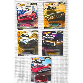 Hot Wheel ホットホイール FAST&FURIOUS シリーズ全5種類(ミニカー)