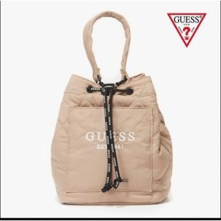 ゲス(GUESS)の【新品未使用品】GUESS 巾着2wayバッグ(ショルダーバッグ)