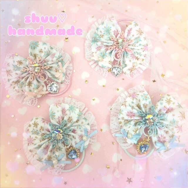 ꫛꫀꪝ♡♡コメント制♡♡ハンドメイド♡♡クマ耳もこもこツイン③