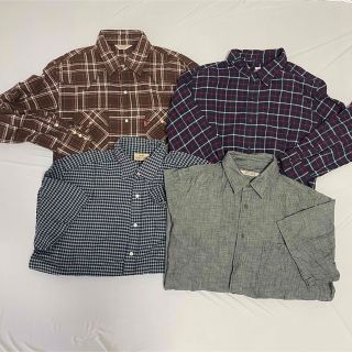 ユニクロ(UNIQLO)のメンズシャツ UNIQLO Levi's spice island4点セットXL(シャツ)