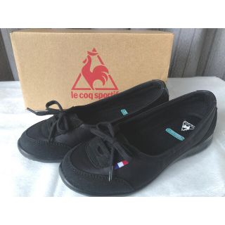 ルコックスポルティフ(le coq sportif)のルコックレディースパンプススニーカー　23.5㎝(スニーカー)