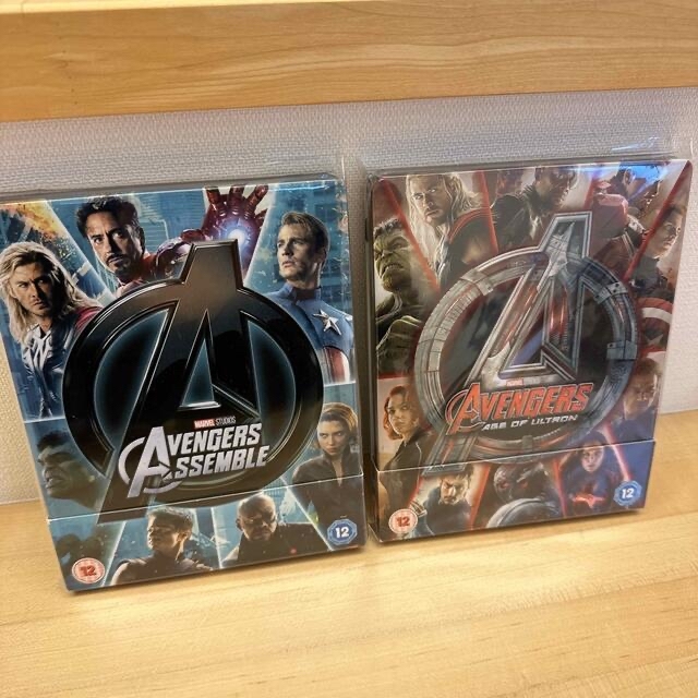 国産品 アベンジャーズ 4作セット(スチールブック仕様限定盤