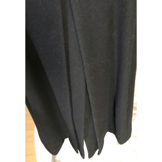 MARC JACOBS(マークジェイコブス)の#マークジェイコブス　マキシマム丈ロングコート4号　黒 レディースのジャケット/アウター(ロングコート)の商品写真