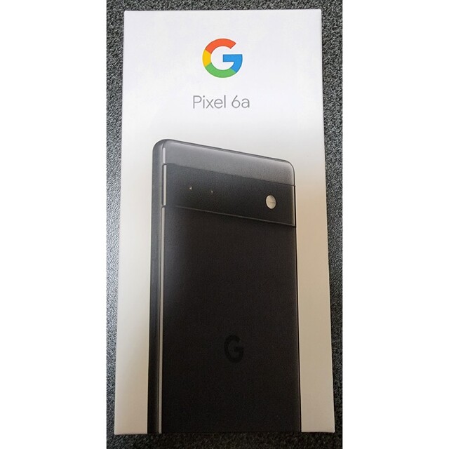Google Pixel 6a　チャコール