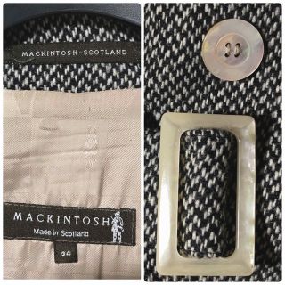 MACKINTOSH - マッキントッシュ ツイード トレンチコート 34