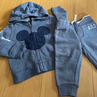 ギャップキッズ(GAP Kids)のセットアップ　　スウェット　パーカー　ジョガーパンツ(ジャケット/上着)