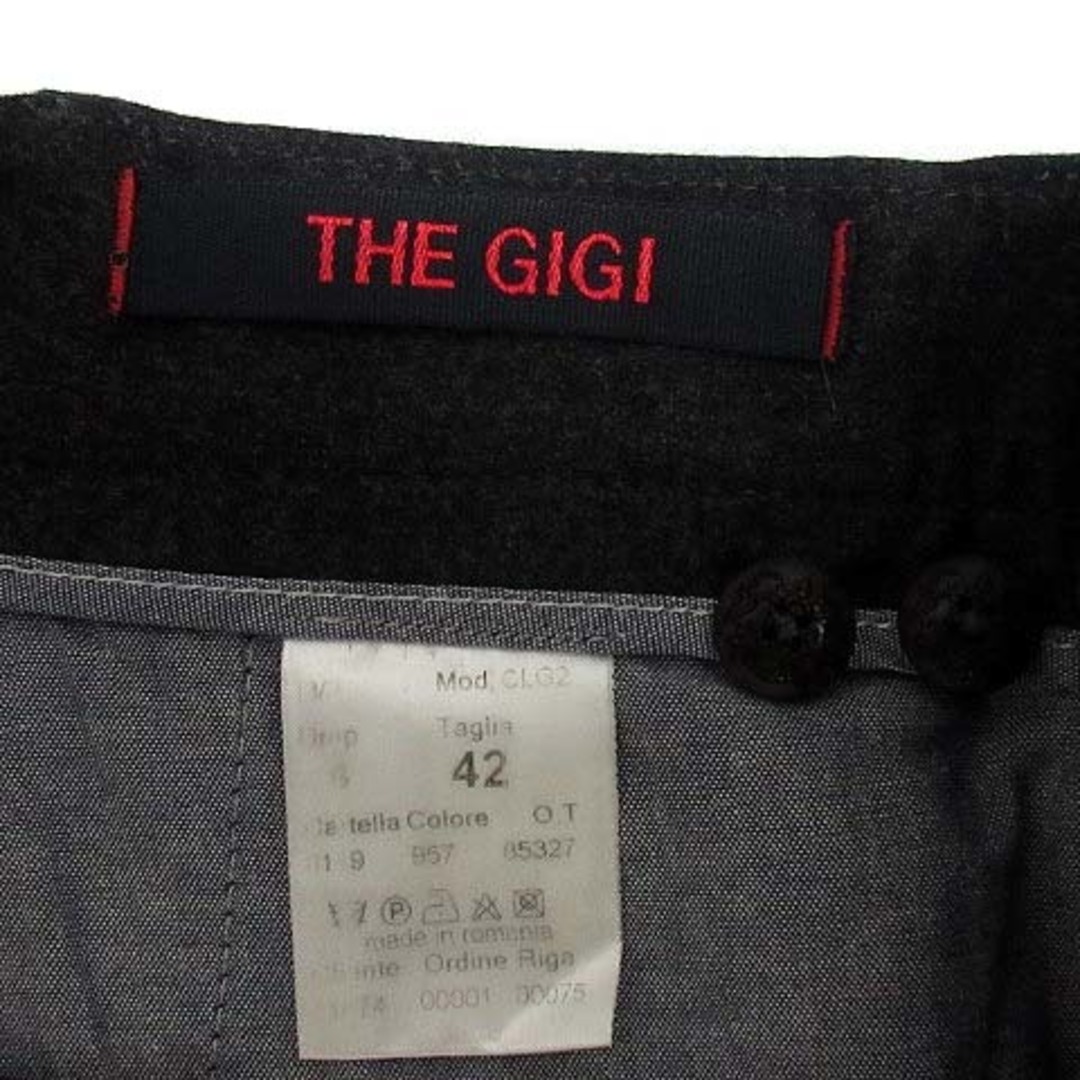 THE GIGI(ザジジ)のザジジ THE GIGI TONGA ウール ストレッチ パンツ 42 グレー メンズのパンツ(スラックス)の商品写真