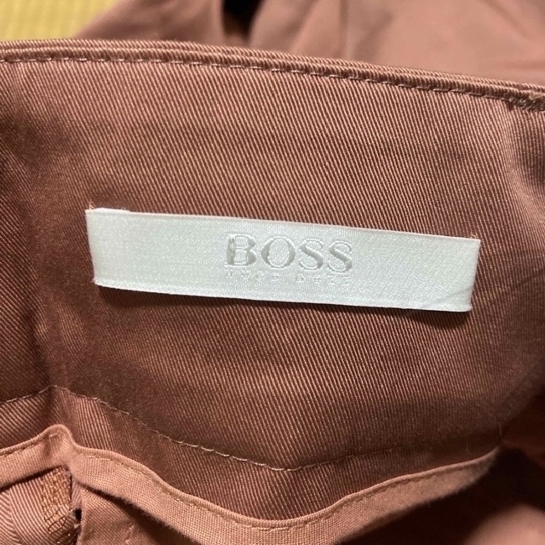 BOSS ボトムス タックパンツ レディース ヒューゴボスカジュアルパンツ