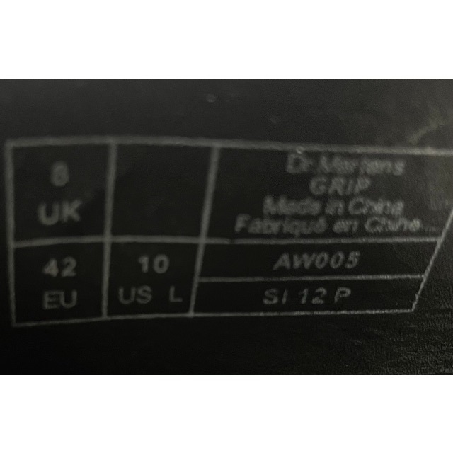 Dr.Martens - レアモデル ドクターマーチンGRIP・グリップ
