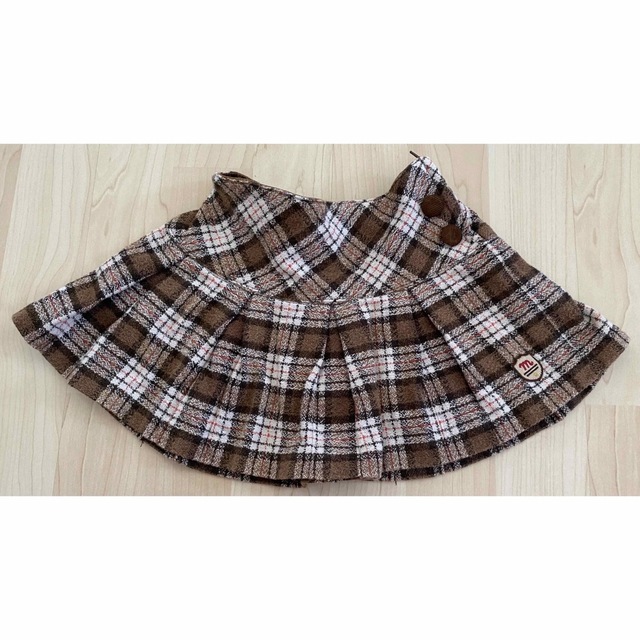 ミキハウス MIKIHOUSE 長袖シャツ・スカート 80cm キッズ/ベビー/マタニティのベビー服(~85cm)(シャツ/カットソー)の商品写真