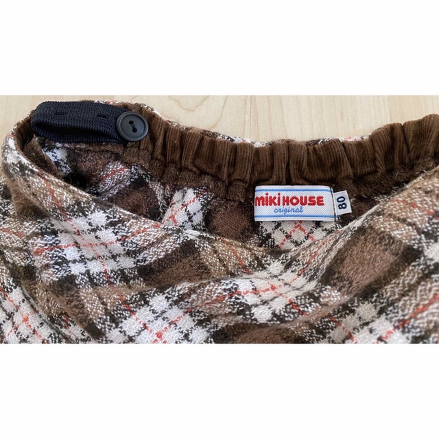 ミキハウス MIKIHOUSE 長袖シャツ・スカート 80cm キッズ/ベビー/マタニティのベビー服(~85cm)(シャツ/カットソー)の商品写真